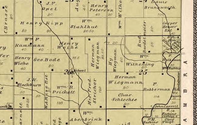 Land map of Hamel
